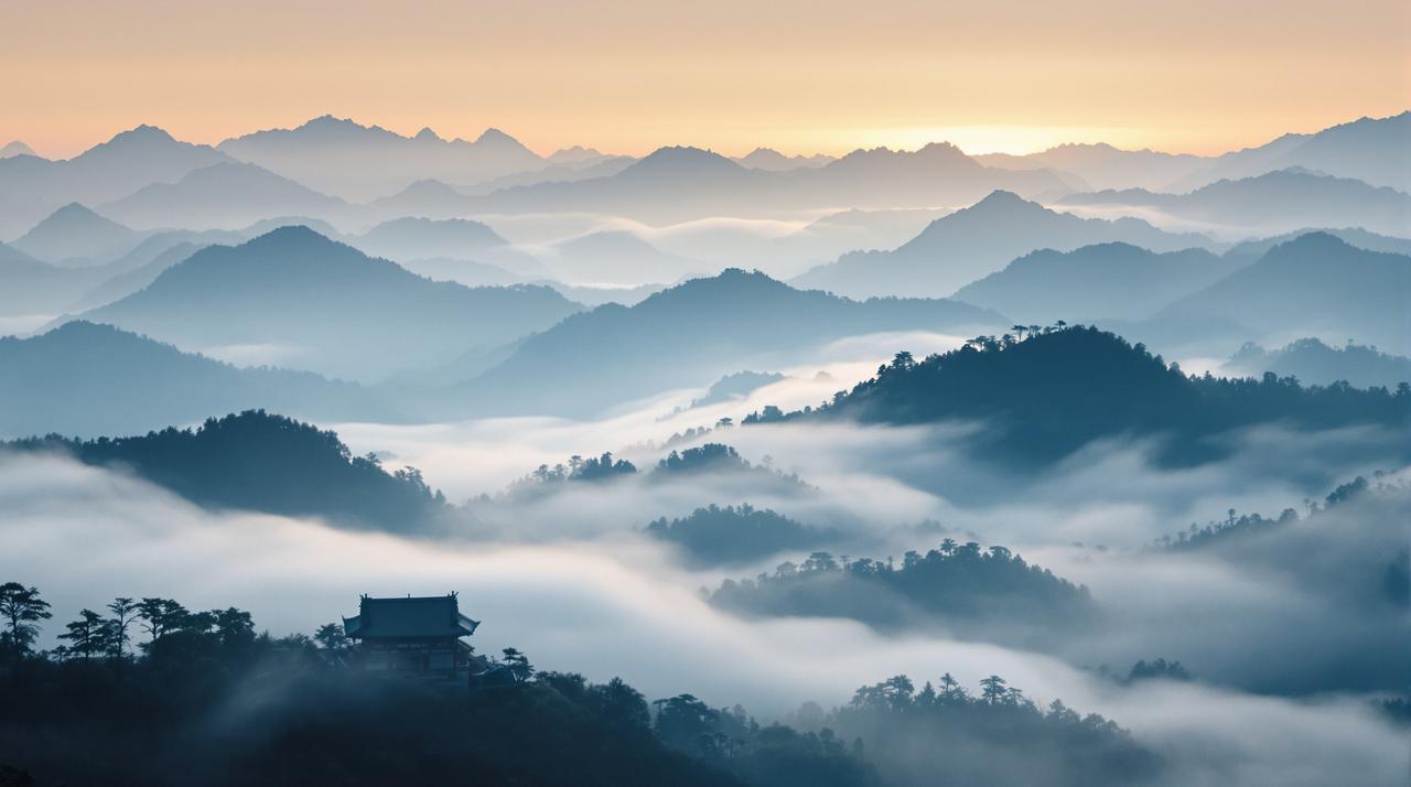 天堂视频 - 峨眉山云海意境